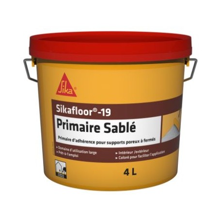 PRIMAIRE SIKAFLOOR-19 SABLE SEAU DE 4L