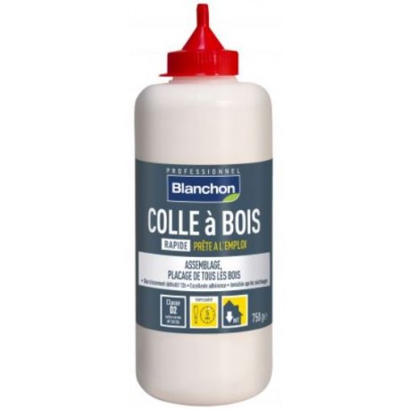 COLLE A BOIS VINYLIQUE BLANCHON 750GR PRISE RAPIDE