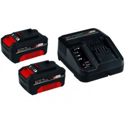 PACK BATTERIE EINHELL 18V 3AH 2 BATTERIES + CHARGEUR