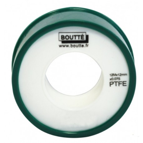 RUBAN TEFLON PTFE 12X0.1X12M