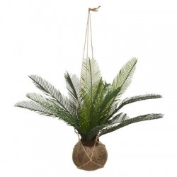 PLANTE ARTIFICIELLE PALMIER POT COCO CUBA 50CM