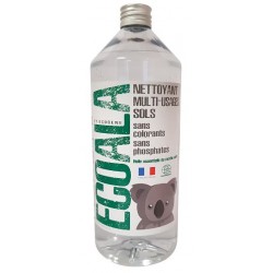 NETTOYANT MULTI-USAGES SOLS MENTHE VERTE ECOALA 1LITRE