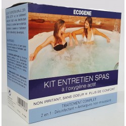 KIT D'ENTRETIEN SPA A L'OXYGENE ACTIF ECOGENE