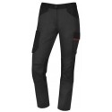 PANTALON DE TRAVAIL FEMME MACH2 GRIS/OR