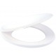 ABATTANT WC THERMODUR AQUALID CHARNIERES INOX