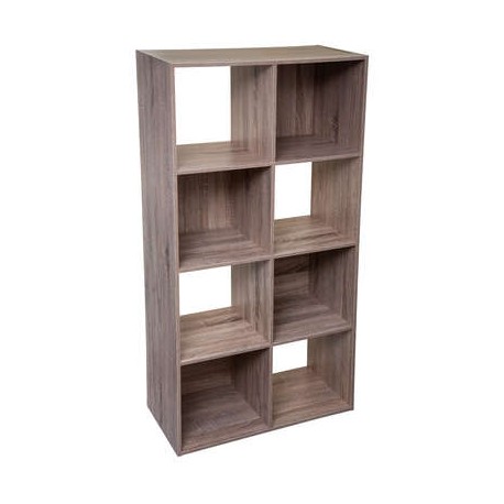 ETAGERE 8 CASES MIX NATUREL