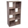 ETAGERE 8 CASES MIX NATUREL