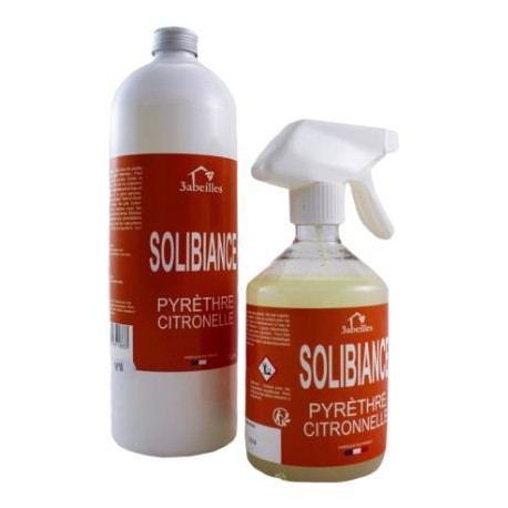 SOLIBIANCE PYRETHRE CITRONNELLE 500ML 3ABEILLES