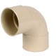 COUDE PVC DESCENTE SABLE 80MM