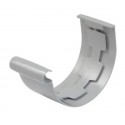 JONCTION PVC DE GOUTTIERE GRIS EN
