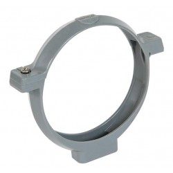 COLLIER BRIDE PVC D'EVACUATION GRIS
