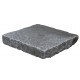 PAVE DE TANDUR BLUE 14X14X4CM BORD ANTIQUE SURFACE VIEILLIE