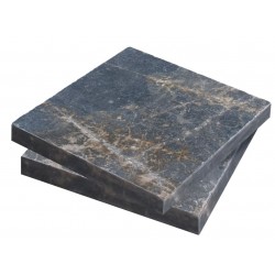 PIERRE BALI MIX GOLD BORD SCIE MARBRE 15,25X30,5X1,2CM