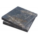 PIERRE BALI MIX GOLD BORD SCIE MARBRE 15,25X30,5X1,2CM