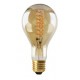 AMPOULE FILAMENT LED GLOBE D110 AMBRE BLANC CHAUD 2000K 600 LUMENS 10W