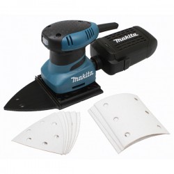 PONCEUSE VIBRANTE MAKITA TRIANGULAIRE + RECTANGULAIRE 200W BO4565