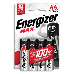 AA-LR6 PILE ALCALINE ENERGIZER MAX 4PIECES