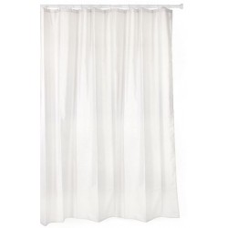 RIDEAU DE DOUCHE 180X200MM BLANC
