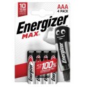 AAA-LR6 PILE ALCALINE ENERGIZER MAX 4PIECES
