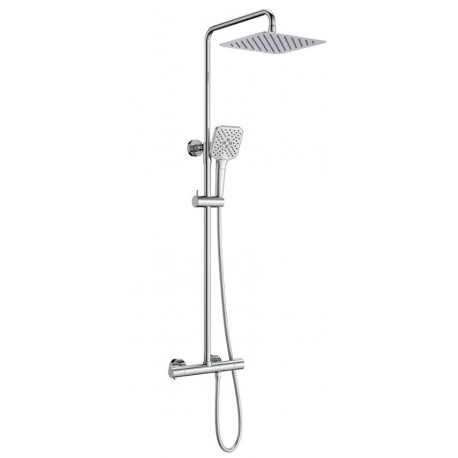 COLONNE DE DOUCHE THERMOSTATIQUE CARBONE SERIE FIGARO