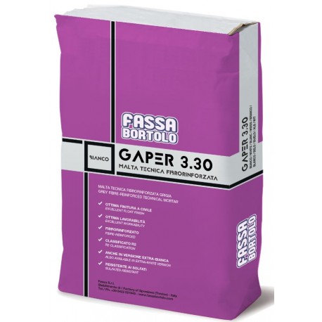 MORTIER FIBRE GAPER 3,30 DE REPARATION 25KG