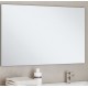 MIROIR PLAT 1200X600X22MM LAQUE BLANC