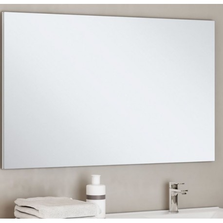 MIROIR PLAT 1200X600X22MM LAQUE BLANC