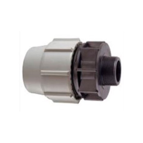 RACCORD SE PLASTIQUE M 33X42 TUYAU 40MM