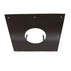 PLAQUE DE PROPRETE 300X300 NOIR 125MM