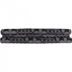 BOUDIN DE PORTE DOUBLE BOURRELET 80CM HARMONY NOIR