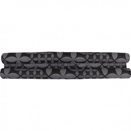 BOUDIN DE PORTE DOUBLE BOURRELET 80CM HARMONY NOIR