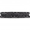 BOUDIN DE PORTE DOUBLE BOURRELET 80CM HARMONY NOIR