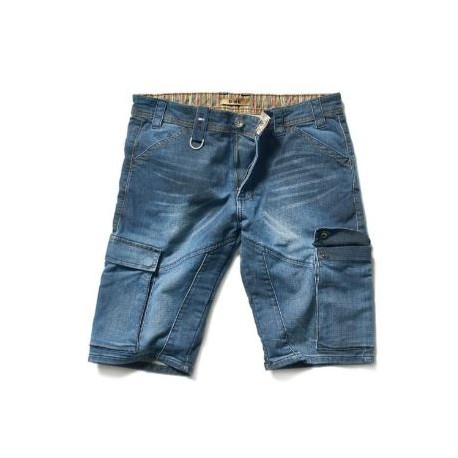 SHORT PICNIC DIKE KNIT-DENIM