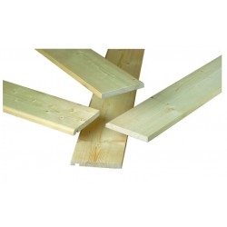 PLANCHE DE RIVE 20X220MM EN 4,50M
