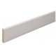 PLINTHE ARRONDIE MDF PREPEINT BLANC DE 2,44M EN