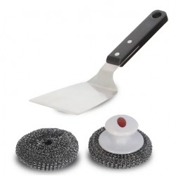 KIT NETTOYAGE LE MARQUIER 1 SPATULE + BOULE INOX