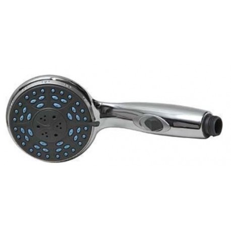 POMMEAU DOUCHE 4 FONCTIONS CHROME DONT STOP EAU/ANTICALCAIRE