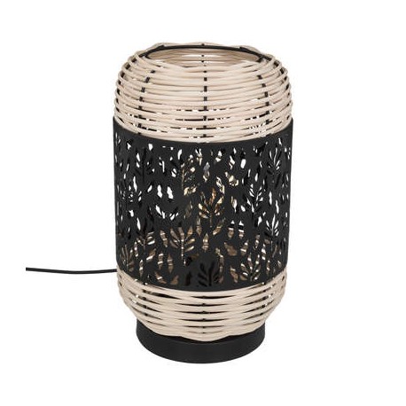 LAMPE CYLINDRIQUE CALY MIX HAUTEUR 30CM