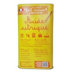 ACIDE CITRIQUE BOÎTE 1 KG ECOGENE