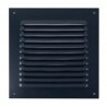 GRILLE METAL GRIS ANTHRACITE AVEC MOUSSETIQUAIRE