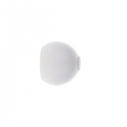 EMBOUT BOULE 28MM BLANC 2PIECES