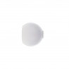 EMBOUT BOULE 28MM BLANC 2PIECES