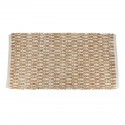 TAPIS DE SALLE DE BAIN VICENTE 45X90CM JUTE/COTON COULEUR NATUREL/BEIGE