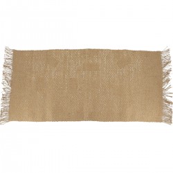 TAPIS DE SALLE DE BAIN LAOS 45X90CM EN JUTE COULEUR NATUREL