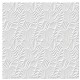 DECOR FAIENCE PURE 30X60X0,8CM PATE BLANCHE LEAVES WHITE