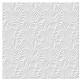 DECOR FAIENCE PURE 30X60X0,8CM PATE BLANCHE LEAVES WHITE