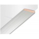 MOULURE AXE BLANC CRISTAL 25X6X2600 MM