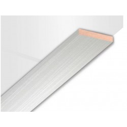 MOULURE AXE BLANC CRISTAL 25X6X2600 MM