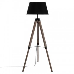 LAMPADAIRE TREPIED PIN RUNO NOIR HAUTEUR 145CM