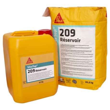 SIKATOP 209 RESERVOIR GRIS KIT DE 36,1KG